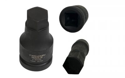 1″ Dr In-Hex Impact Sockets